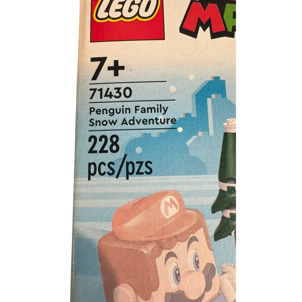 LEGO Super Mario Penguin Family Snow Adventure 71430 Expansion Set 228 Pcs NEW